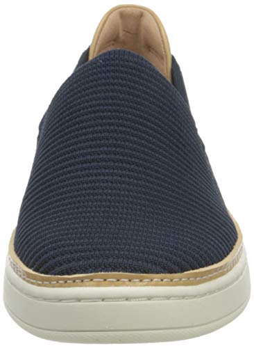 UGG Sammy, Zapatillas para Mujer, Punto de canalé Azul Marino, 36 EU