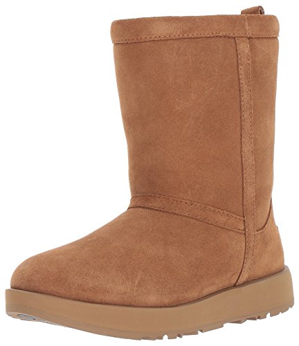 UGG W Classic Short Waterproof, Botas Mujer, Marrón (Chestnut Che), 38 EU