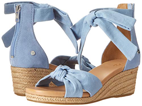 UGG Yarrow, Sandalia Mujer, Lona Azul, 41 EU