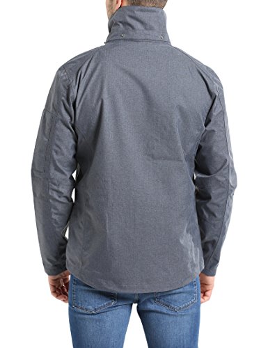 Ultrasport Whistler Largs Chaqueta, Hombre, Gris Oscuro Mezcla, M