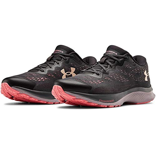 Under Armour Charged Bandit 6 - Tenis de correr para mujer, morado (Morado opaco (500)/Limonada Rosa), 44.5 EU