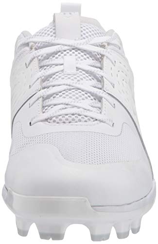 Under Armour Glyde - Zapatilla de softball para mujer, Blanco (Blanco (100)/Blanco), 35.5 EU