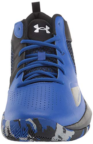 Under Armour Lockdown 5, Zapatillas de Baloncesto Unisex Adulto, Royal Negro Blanco 400, 46 EU