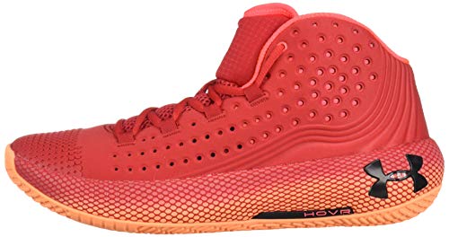 Under Armour UA HOVR Havoc 2, Zapatos de Baloncesto para Hombre, Rojo (Red/Glow Orange/Black (600) 600), 38 EU