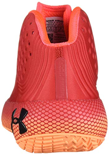 Under Armour UA HOVR Havoc 2, Zapatos de Baloncesto para Hombre, Rojo (Red/Glow Orange/Black (600) 600), 38 EU