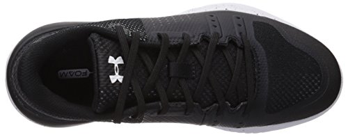 Under Armour Women's Block City Volleyball Shoe, (010)/Black, 6