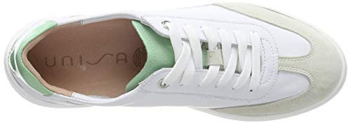 Unisa Felis_nf_pa, Zapatillas Mujer, Blanco (White/Mint White/Mint), 36 EU