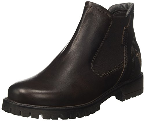 U.S. POLO ASSN. Solange, Botas Estilo Chelsea Mujer, Marrone Dark Brown, 39 EU