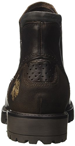 U.S. POLO ASSN. Solange, Botas Estilo Chelsea Mujer, Marrone Dark Brown, 39 EU