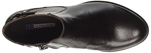 U.S.POLO ASSN. Sammy, Botas Chelsea Mujer, Marrón (Dark Brown/Bronze DKBR-BRZ), 37 EU