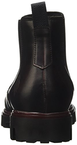 U.S.POLO ASSN. Spring, Botas Chelsea para Mujer, Gris (Dark Grey/Bordeaux DKGR-BOR), 36 EU