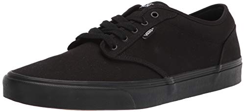 Vans Authentic, Zapatillas de Tela Unisex, Negro (Black/Black), 44 EU