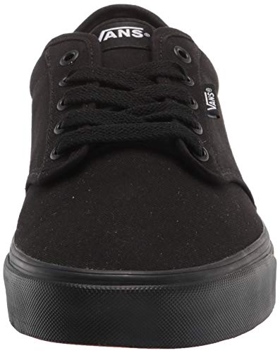 Vans Authentic, Zapatillas de Tela Unisex, Negro (Black/Black), 44 EU