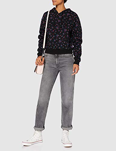 Vans BEAUTY FLORAL HOODIE Sudadera con capucha, Negro (, S para Mujer