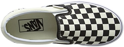 Vans Classic Slip-on Platform, Zapatillas sin Cordones Mujer, Negro (Black and White Checker/White Bww), 38.5 EU