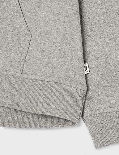 Vans Classic V II Hoodie Sudadera con Capucha, Cemento Heather, S para Mujer