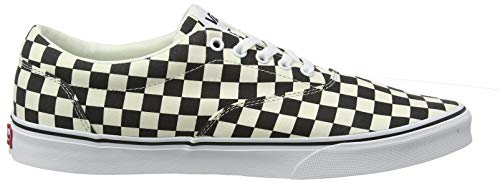 Vans Doheny, Sneaker Hombre, Multicolor ((Checkerboard) Black/Classic White Ib8), 43 EU