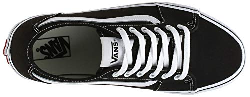 VANS Filmore Decon, Zapatillas Hombre, Negro (Canvas) Black/White 187, 38.5 EU