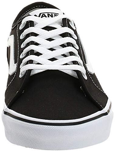 VANS Filmore Decon, Zapatillas Hombre, Negro (Canvas) Black/White 187, 42.5 EU