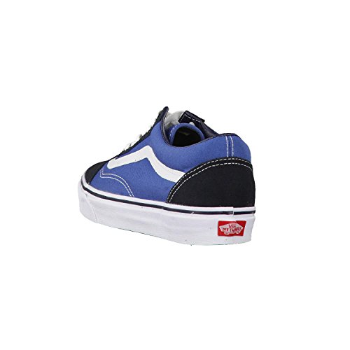 Vans Old Skool Classic Suede/Canvas, Zapatillas Hombre, Azul (Navy), 44.5 EU