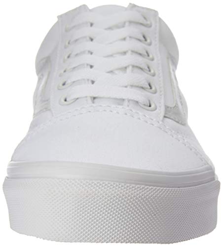 Vans Old Skool, Zapatillas Unisex Adulto, Blanco (True White W00), 44 EU