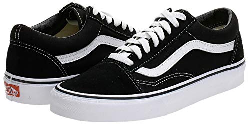 Vans Old Skool, Zapatillas Unisex Adulto, Negro (Black/White), 43