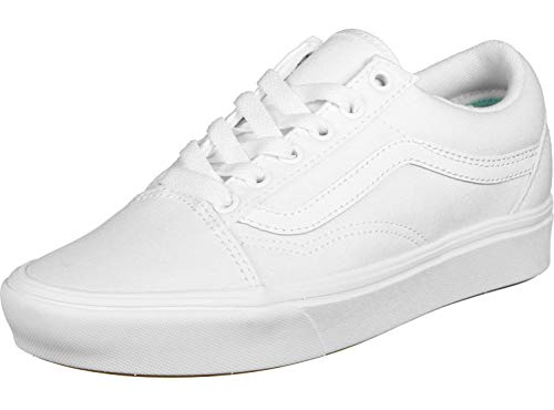 Vans UA Comfycush Old S, 7, Medium, Zapatillas Unisex Adulto, Blanco ((Classic) True Vnvng), 39 EU