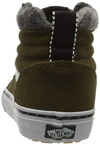 Vans Ward Hi MTE, Sneaker Hombre, Outdoor Military Olive Negro, 42 EU