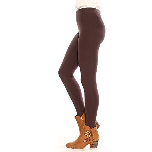 VENCA Legging sin Costuras de Punto el�Stico Mujer - 117003,MARR�N,XXL