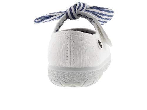 victoria Ballet VICTORIA Mercedita OJALÁ Lona PAÑUELO 105110-KIDS para Niñas Blanco 23