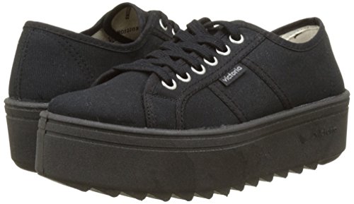 Victoria Basket Lona Plataf. Negra, Zapatillas Unisex Adulto, 41 EU