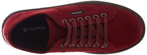 Victoria Blucher Antelina, Zapatillas, Rojo (Burdeos 41), 35 EU