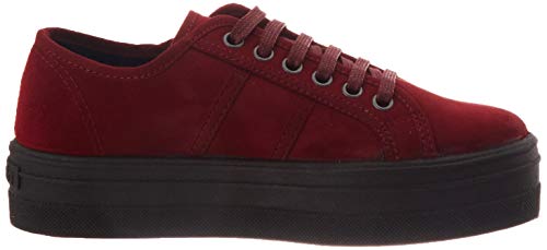 Victoria Blucher Antelina, Zapatillas, Rojo (Burdeos 41), 35 EU