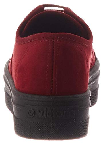 Victoria Blucher Antelina, Zapatillas, Rojo (Burdeos 41), 35 EU