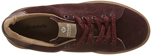 Victoria Deportivo Serraje, Zapatillas Unisex Adulto, Rojo (Burdeos), 37 EU