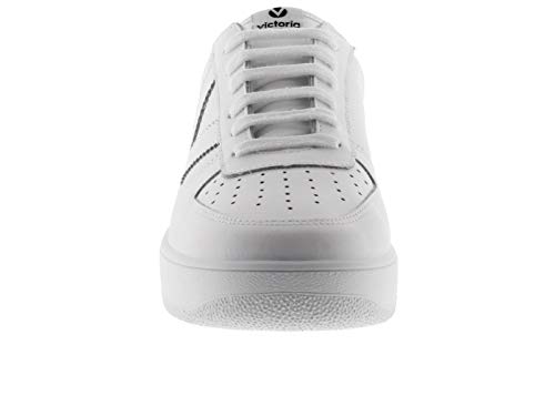 victoria Plano VICTORIA Deportivo Siempre Piel 1129100-WOMEN para Unisex-Adulto Blanco 39