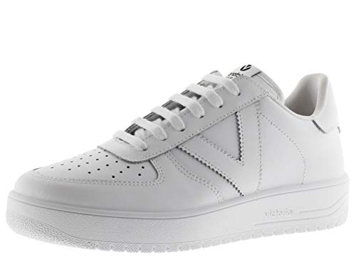 victoria Plano VICTORIA Deportivo Siempre Piel 1129100-WOMEN para Unisex-Adulto Blanco 39