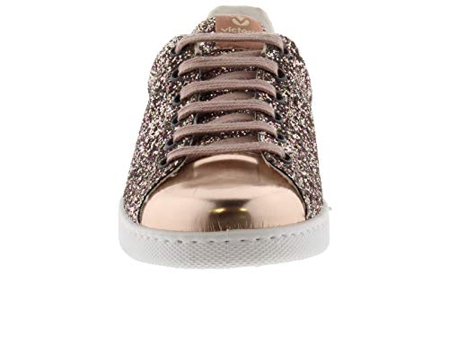 victoria Plano VICTORIA Tenis Glitter 112558-WOMEN para Mujer Rosa 38