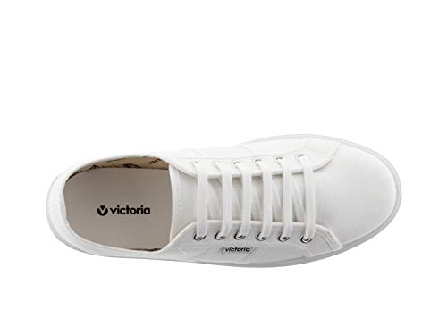 victoria Plataforma VICTORIA Barcelona Lona 109200-WOMEN para Mujer Blanco 40