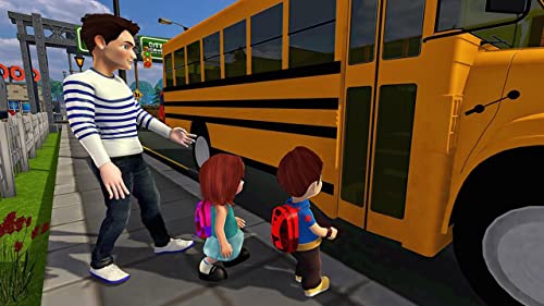 Virtual Mother & Dad Happy Family Simulator 3D: Mommy Kids Care Adventure Juegos de simulación para niñas gratis 2018