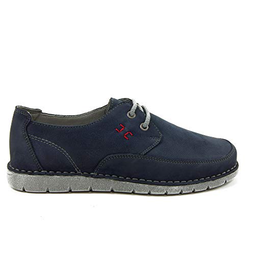 WALK & FLY - Zapato Casual 43550-BLM para: Hombre Color: Azul Marino Talla: 42