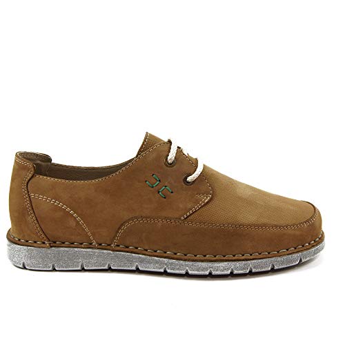 WALK & FLY - Zapato Casual 43550-CU para: Hombre Color: Cuero Talla: 45