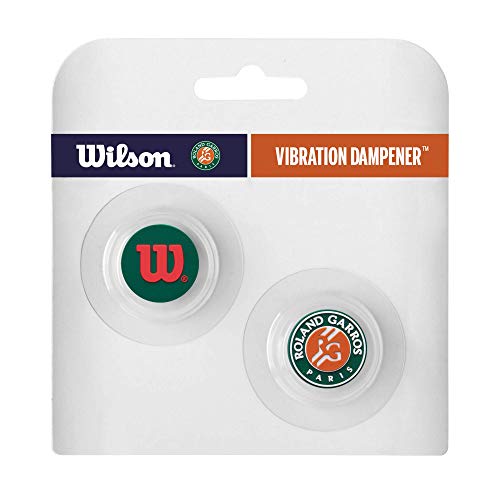 Wilson Roland Garros Vibra Dampener Lote de Antivibradores, Unisex Adulto, 2 Unidades