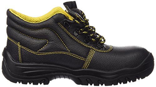 WOLFPACK LINEA PROFESIONAL Botas Seguridad S3 Piel Negra Wolfpack Nº 43