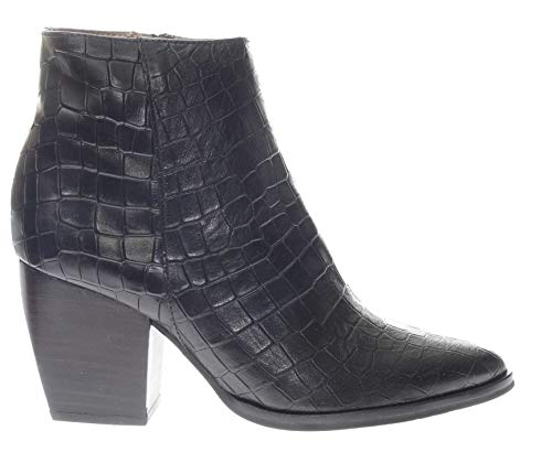 Wonders Botas de piel para mujer. Negro Size: 38 EU