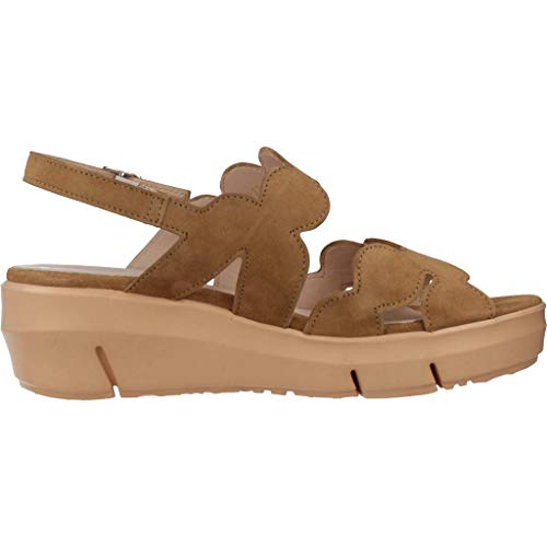 Wonders Sandalias Chanclas Mujer D8232 para Mujer Marrón 36 EU