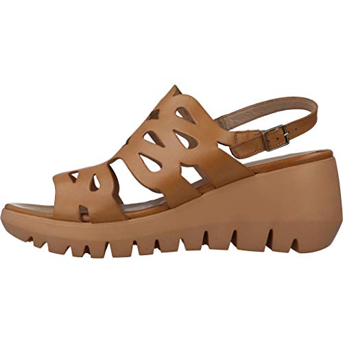 Wonders Sandalias Chanclas Mujer D9003 para Mujer Marrón 37 EU