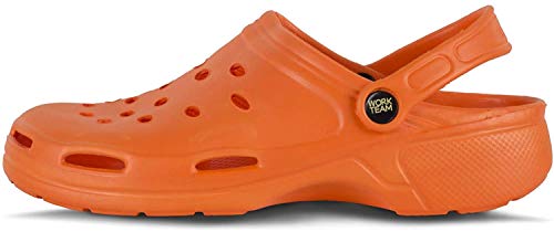 WORKTEAM - P2008 Zueco Eva Unisex Unisex-Adulto Naranja 40