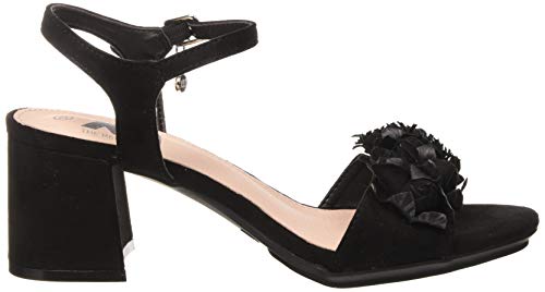 XTI 35193.0, Zapatos con Tira de Tobillo Mujer, Negro, 37 EU