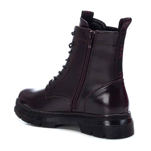 XTI 44406, Botas Cortas al Tobillo Mujer, Burdeos, 37 EU